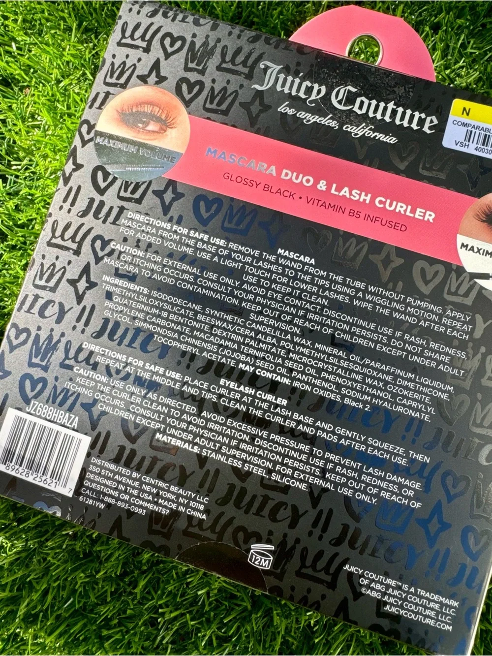 Juicy Couture mascara curler